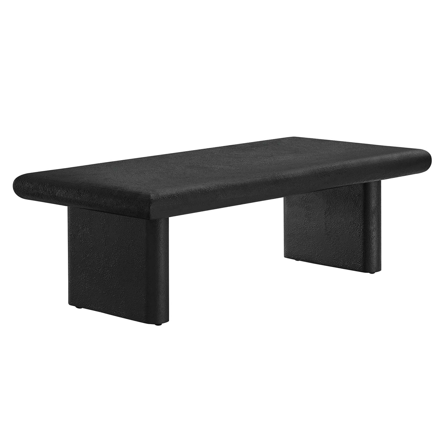 Relic Concrete Textured Coffee Table by Modway EEI-6578-BLK