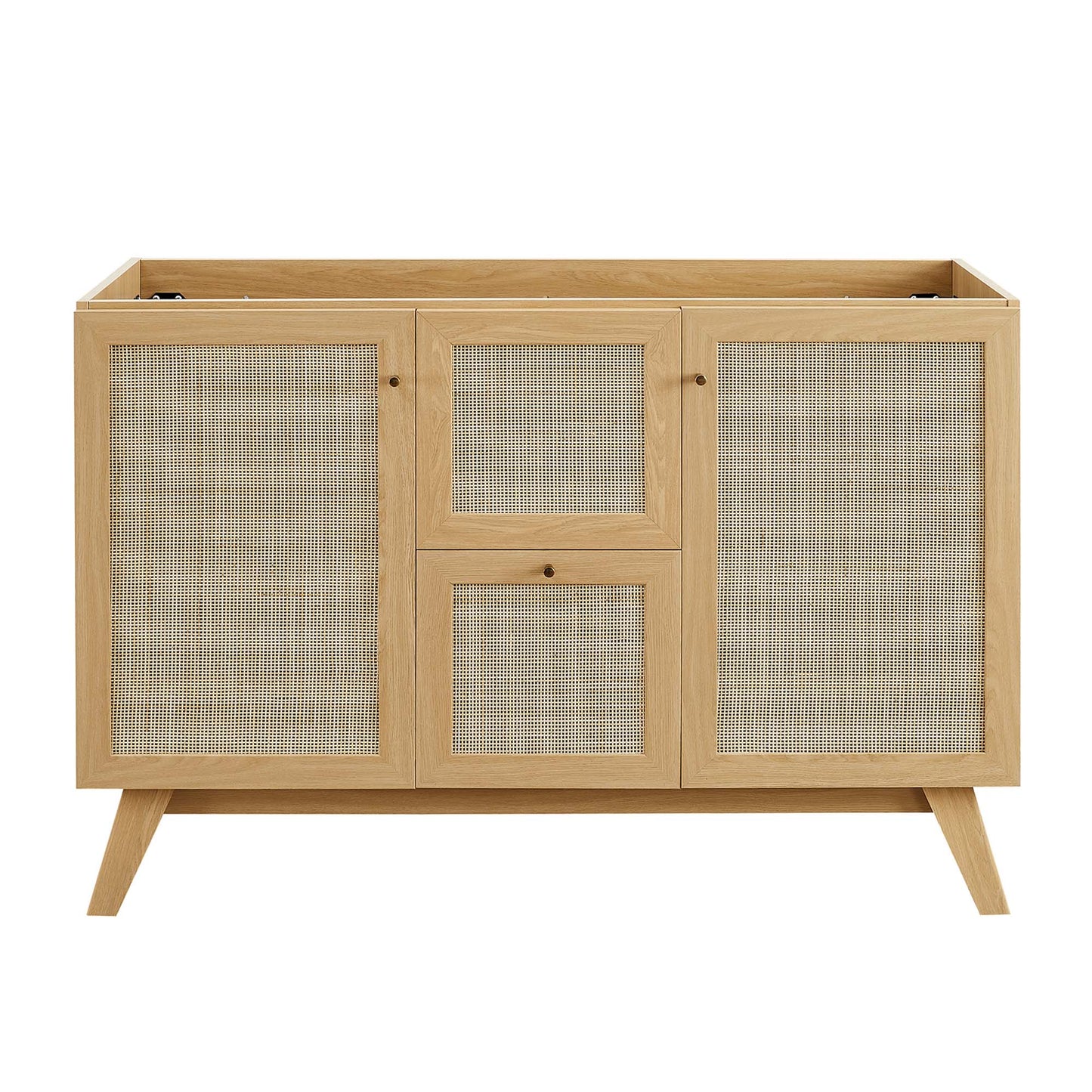 Soma 48” Single or Double Sink Compatible Bathroom Vanity Cabinet (Sink Basin Not Included) by Modway EEI-6589-OAK
