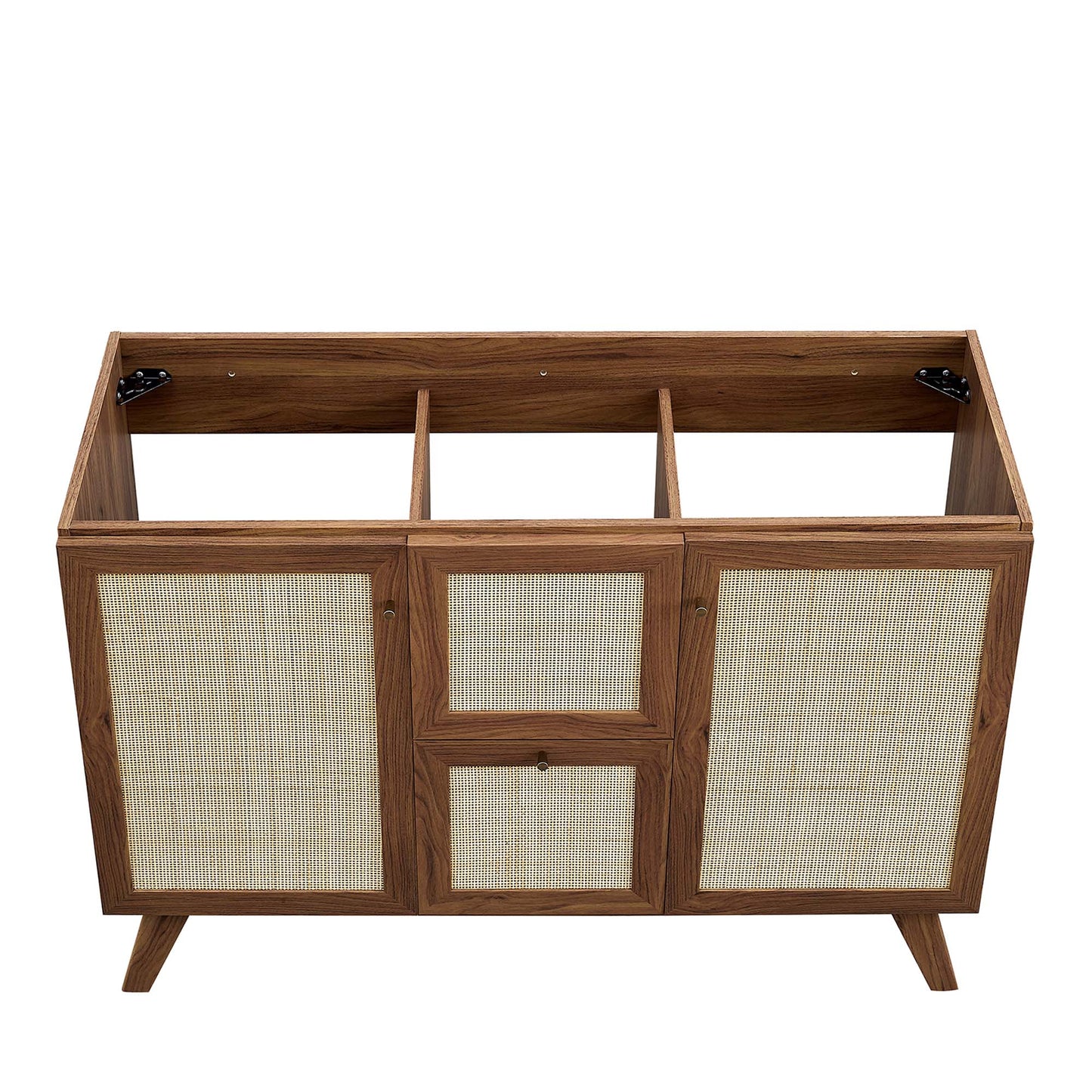 Soma 48” Single or Double Sink Compatible Bathroom Vanity Cabinet (Sink Basin Not Included) by Modway EEI-6589-WAL