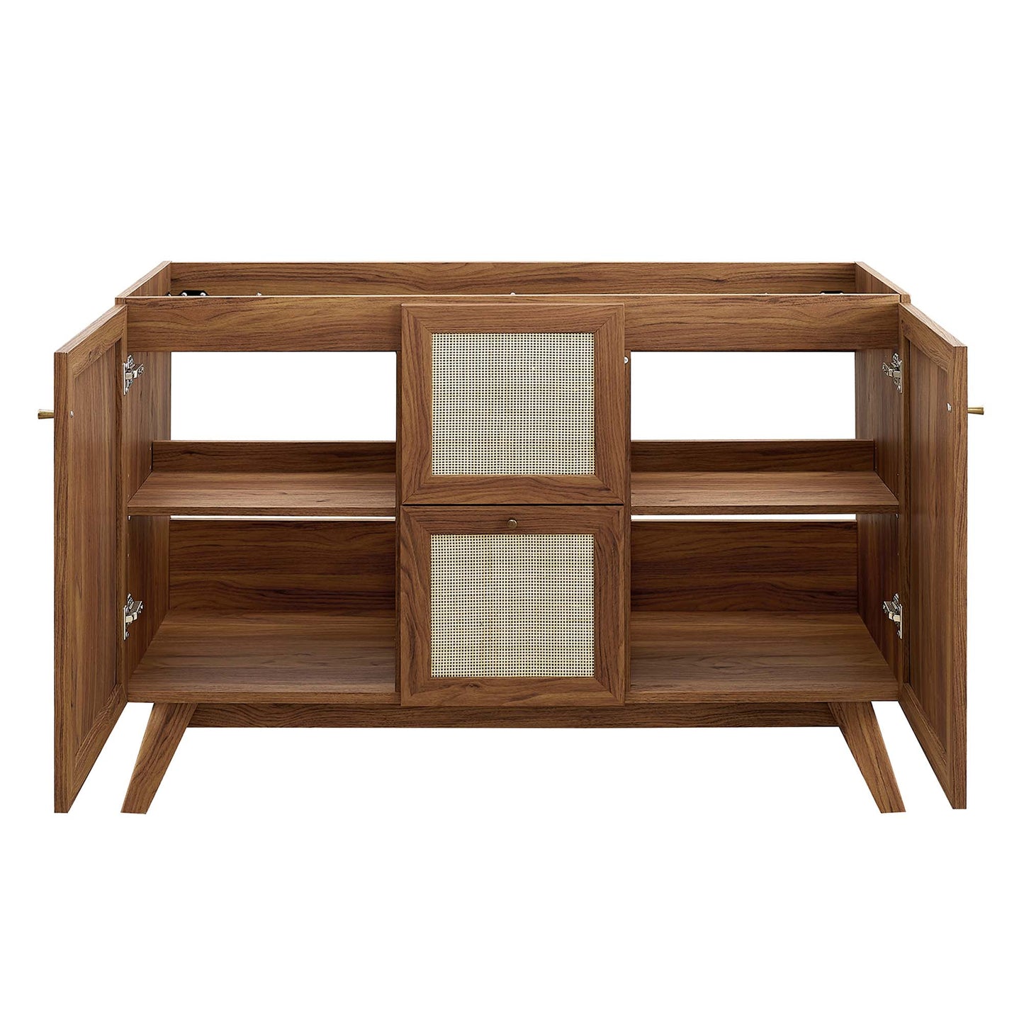 Soma 48” Single or Double Sink Compatible Bathroom Vanity Cabinet (Sink Basin Not Included) by Modway EEI-6589-WAL