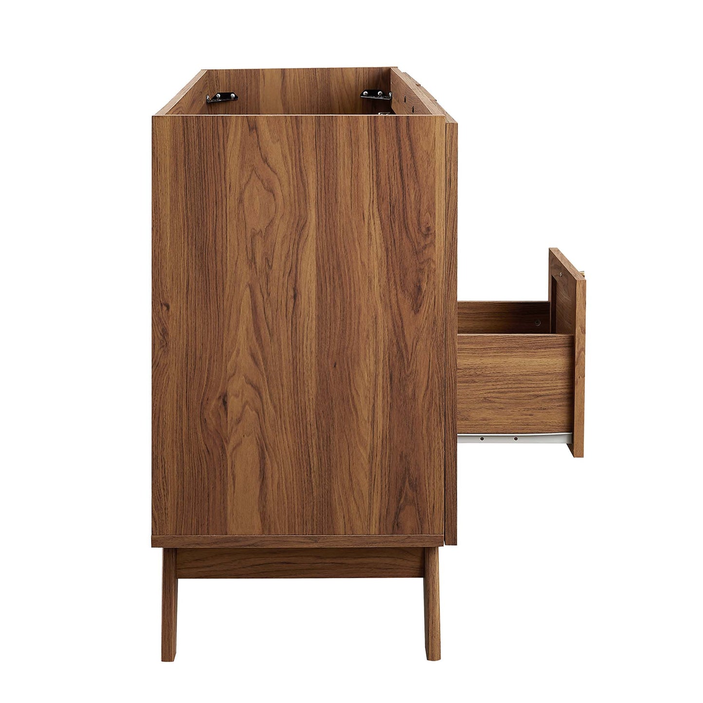 Soma 48” Single or Double Sink Compatible Bathroom Vanity Cabinet (Sink Basin Not Included) by Modway EEI-6589-WAL