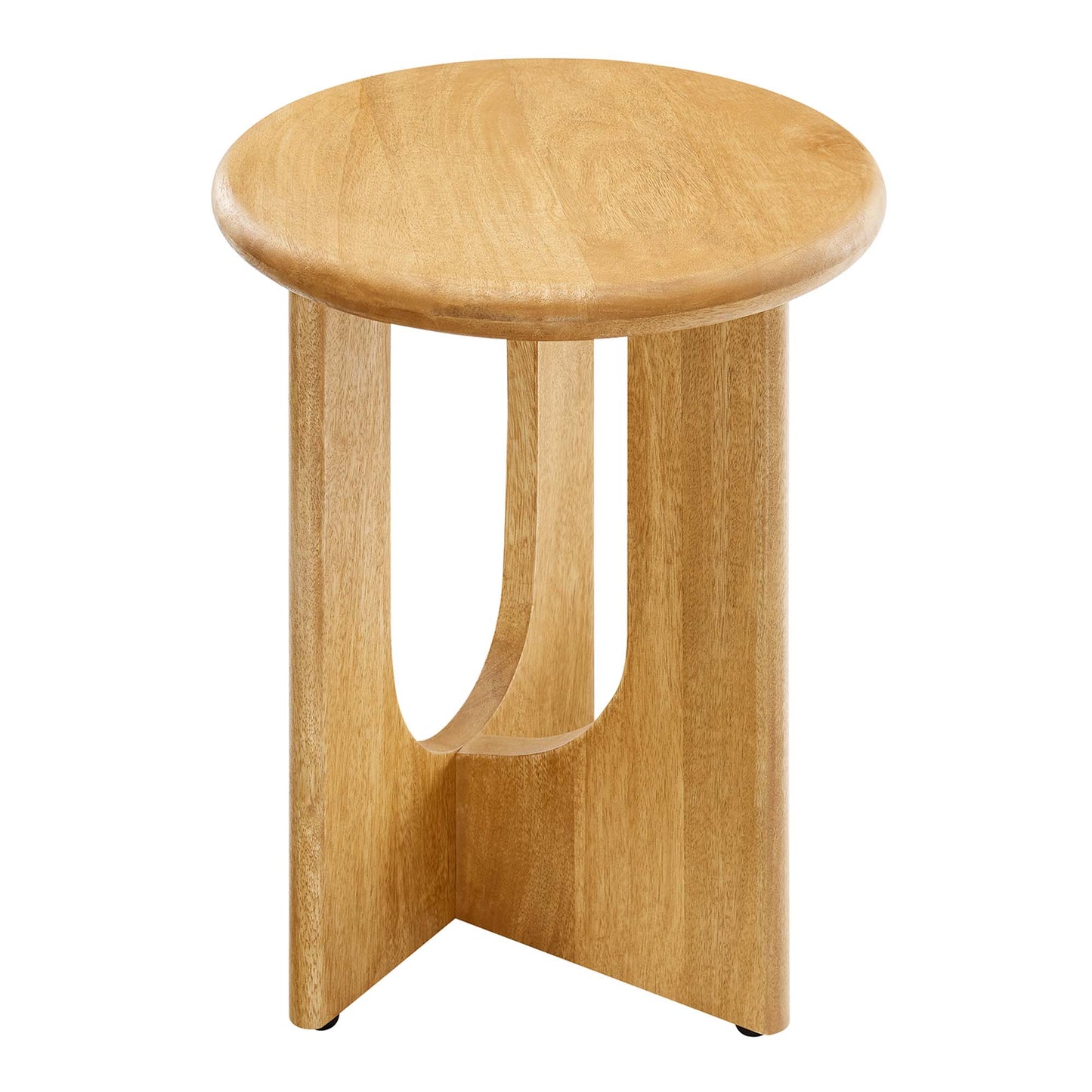 Rivian Round Side Table by Modway EEI-6595-OAK