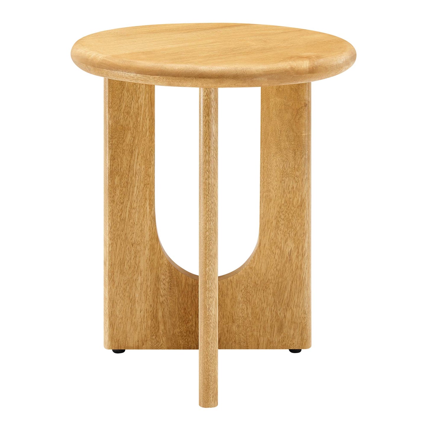 Rivian Round Side Table by Modway EEI-6595-OAK