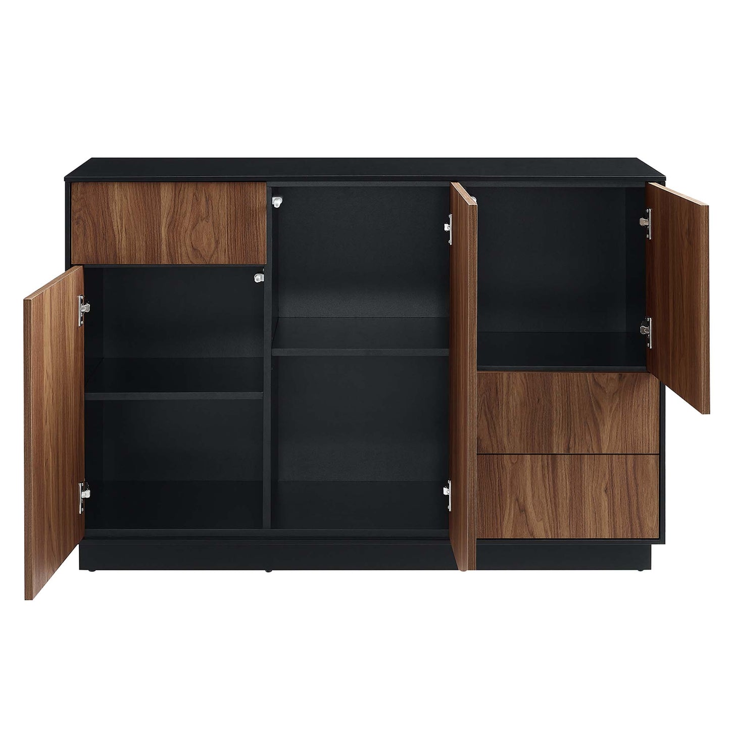 Holden 47” Sideboard by Modway EEI-6597-BLK-WAL