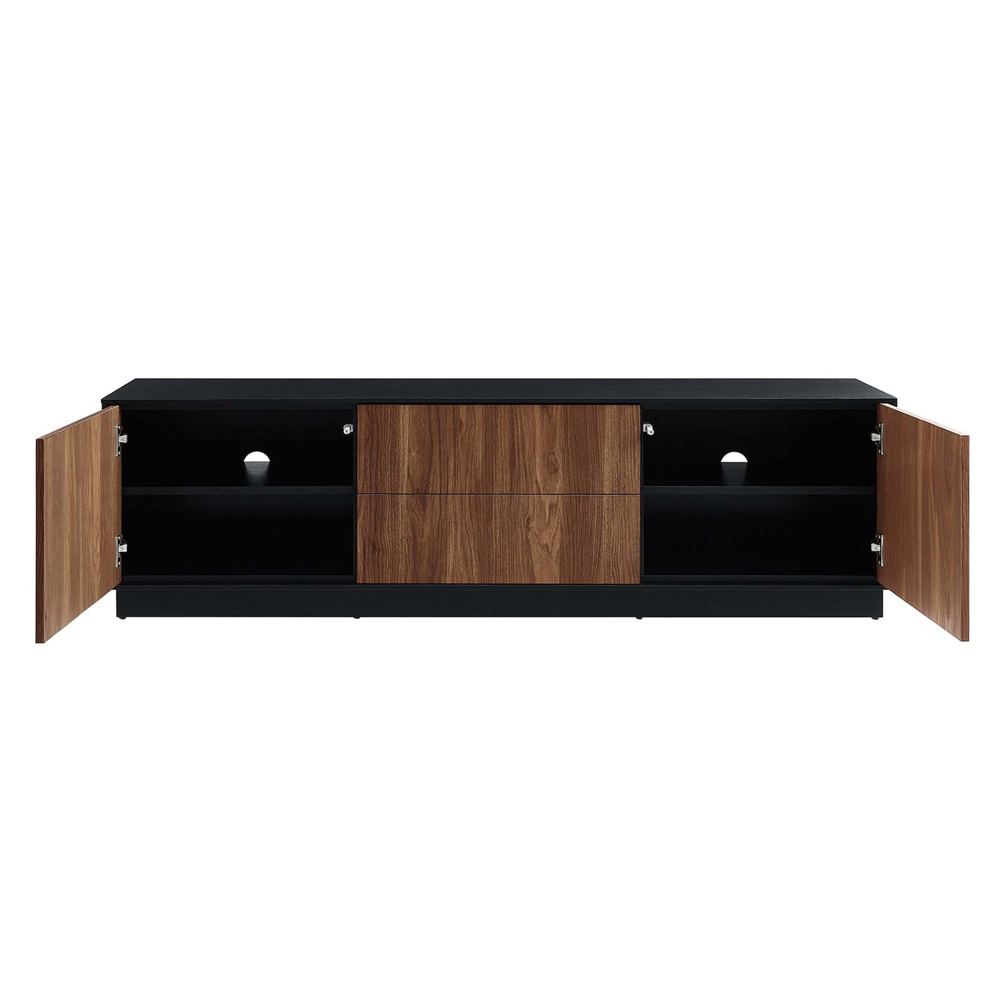 Holden 63” TV Stand by Modway EEI-6598-BLK-WAL