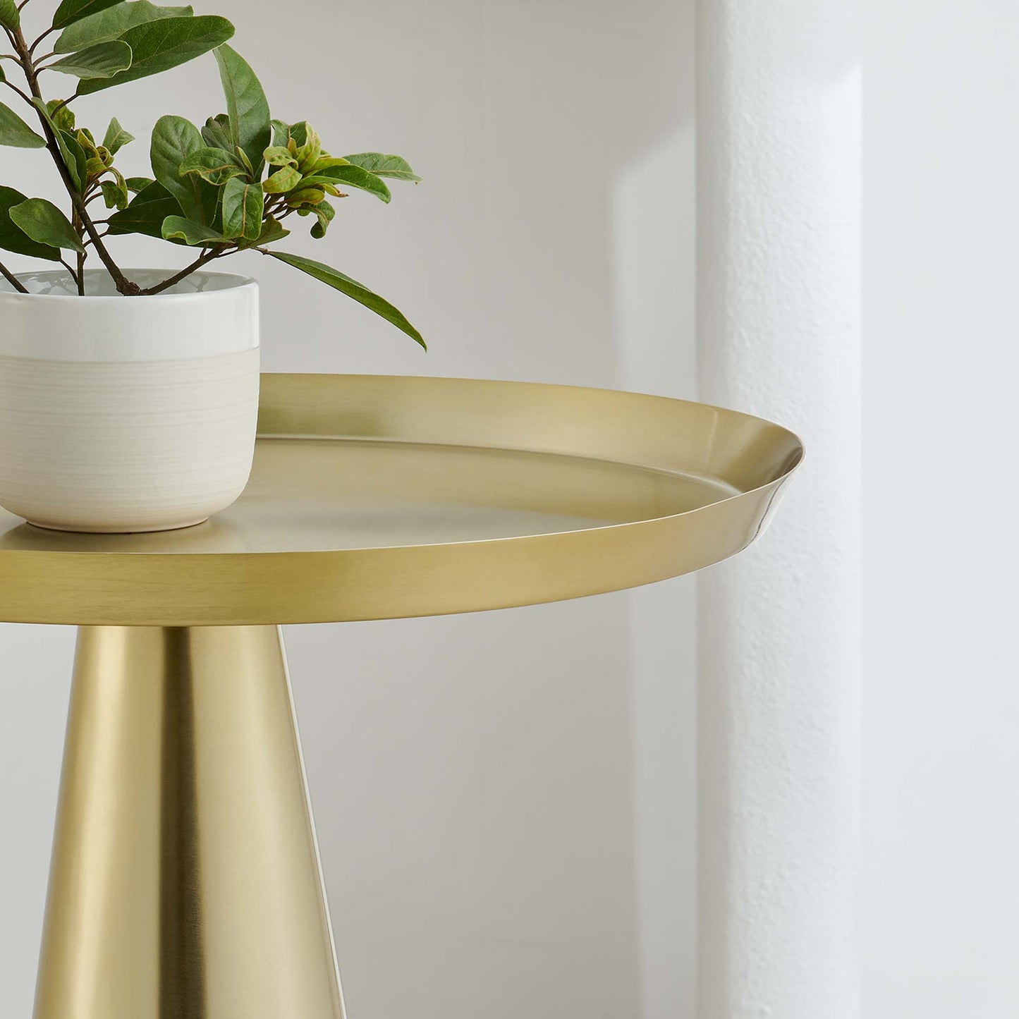 Maren Round Side Table by Modway EEI-6608-BRA