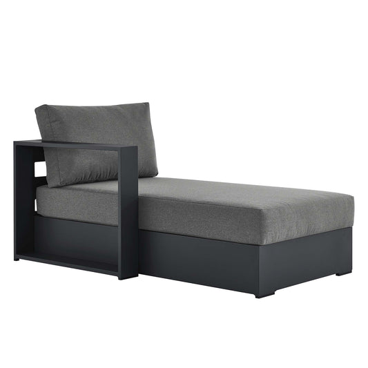 Tahoe Outdoor Patio Powder-Coated Aluminum Modular Left-Facing Chaise Lounge by Modway
