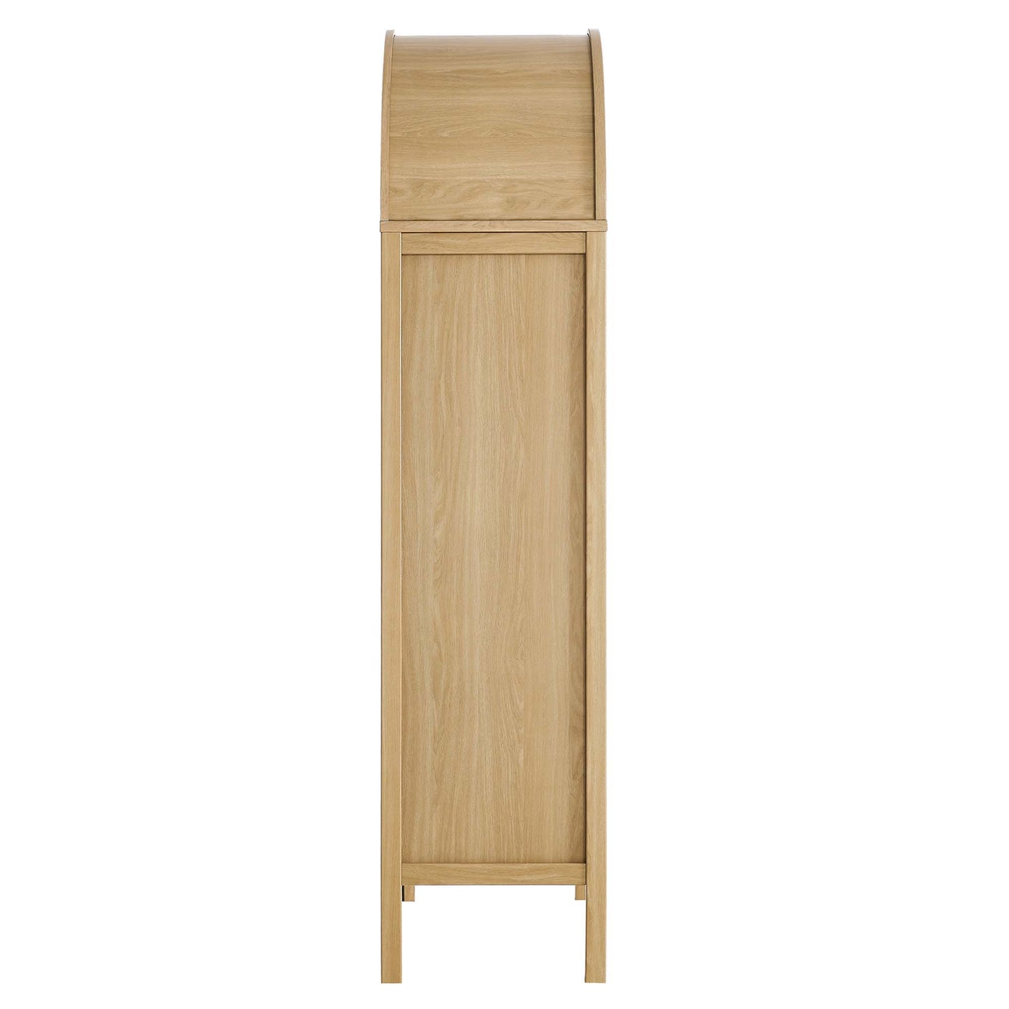 Tessa Tall Arched Storage Display Cabinet by Modway EEI-6638-OAK