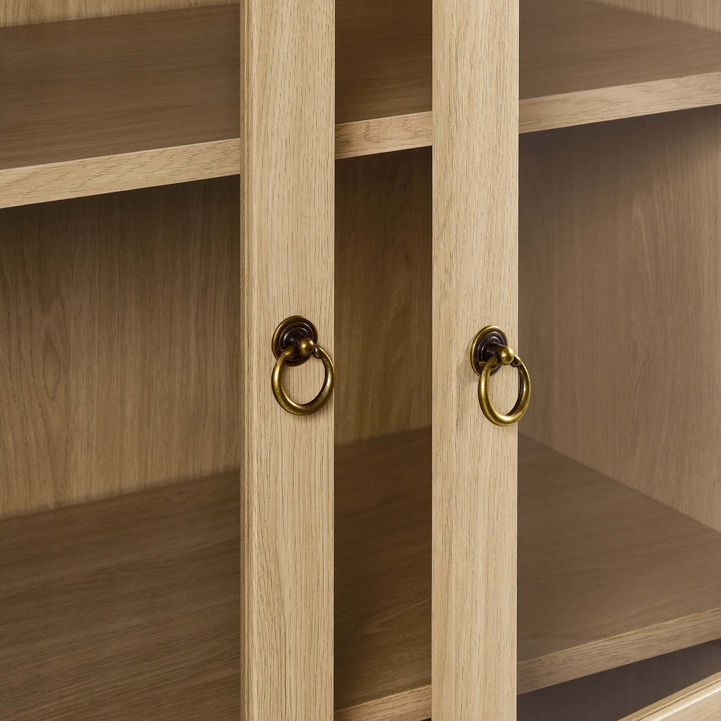 Tessa Tall Arched Storage Display Cabinet by Modway EEI-6638-OAK
