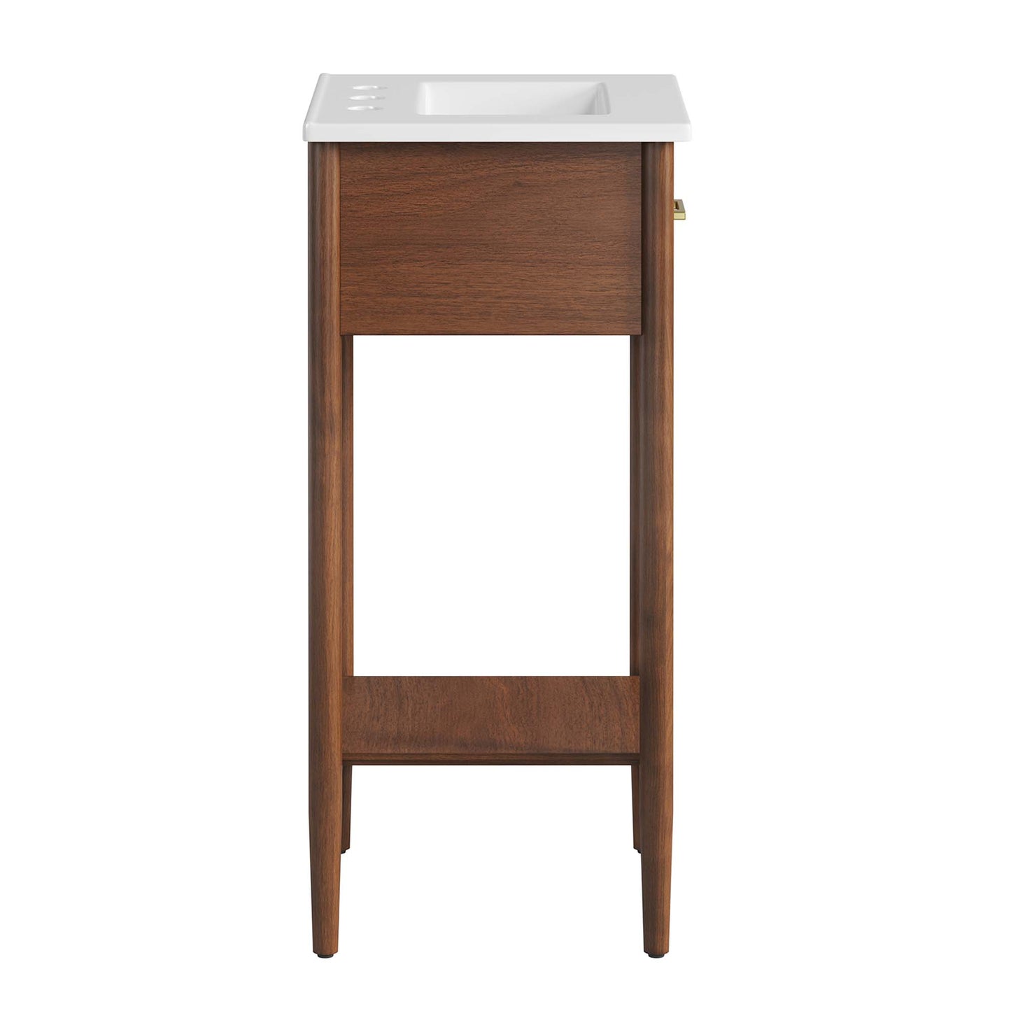 Zaire 18" Bathroom Vanity by Modway EEI-6658-WAL-WHI