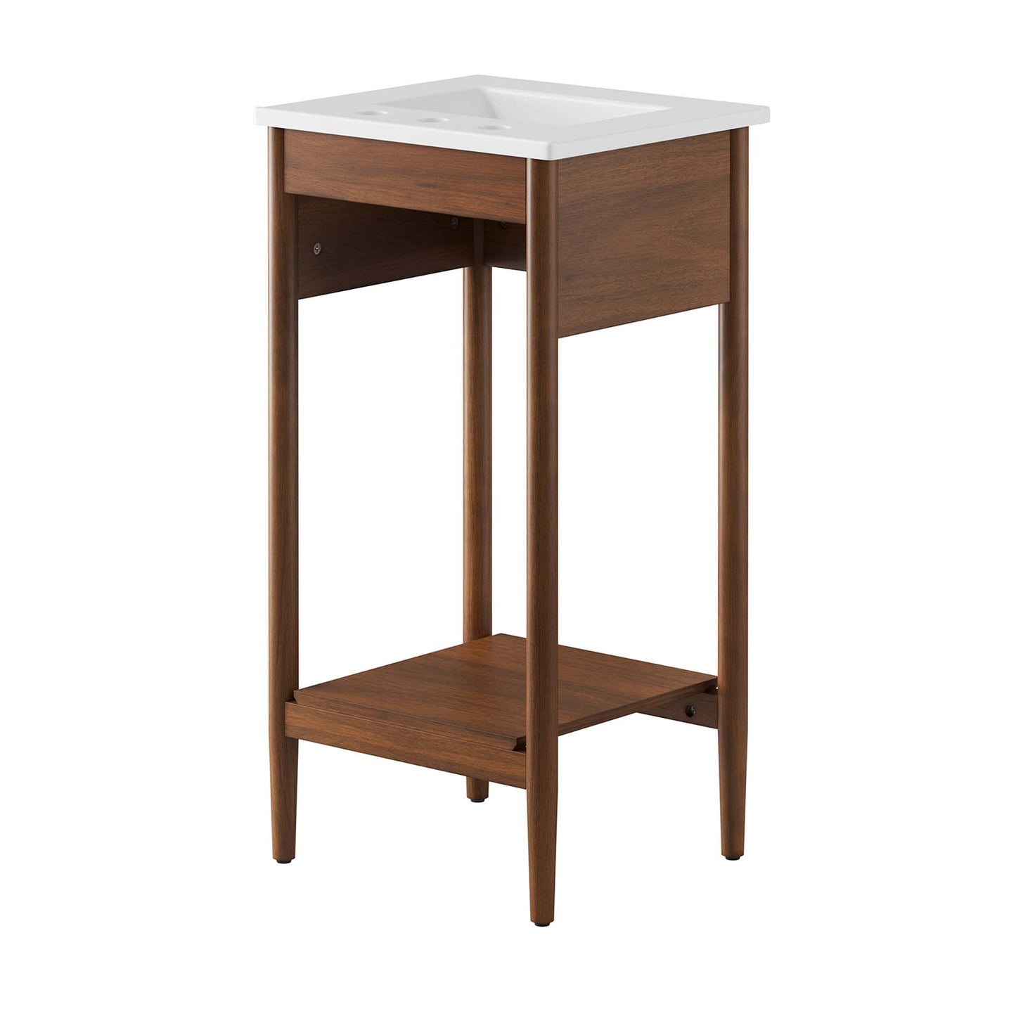 Zaire 18" Bathroom Vanity by Modway EEI-6658-WAL-WHI