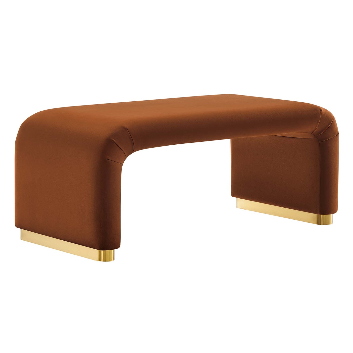 Koda Performance Velvet Waterfall Ottoman by Modway EEI-6735-BRA-RUS