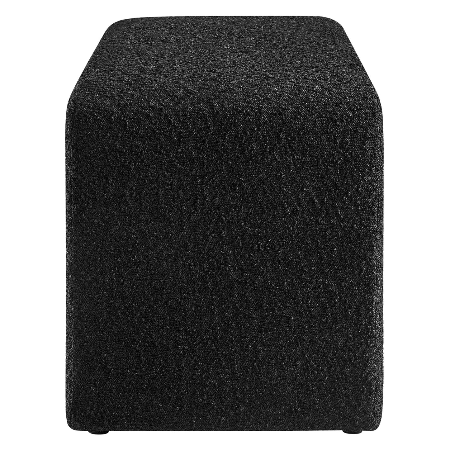 Simba Boucle Fabric Waterfall Long Bench by Modway EEI-6736-BLK