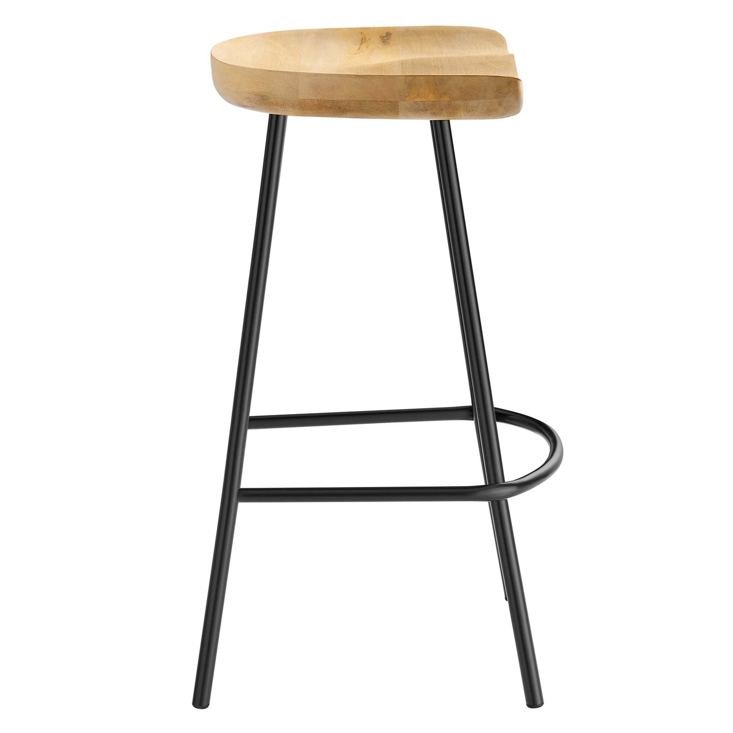 Concord Backless Wood Counter Stools Set of 2 by Modway EEI-6741-OAK