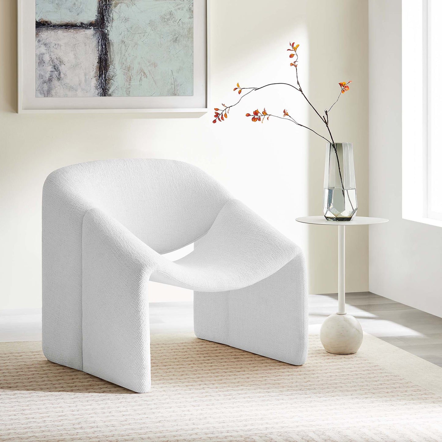 Vivi Chenille Upholstered Accent Chair by Modway EEI-6767-FRO