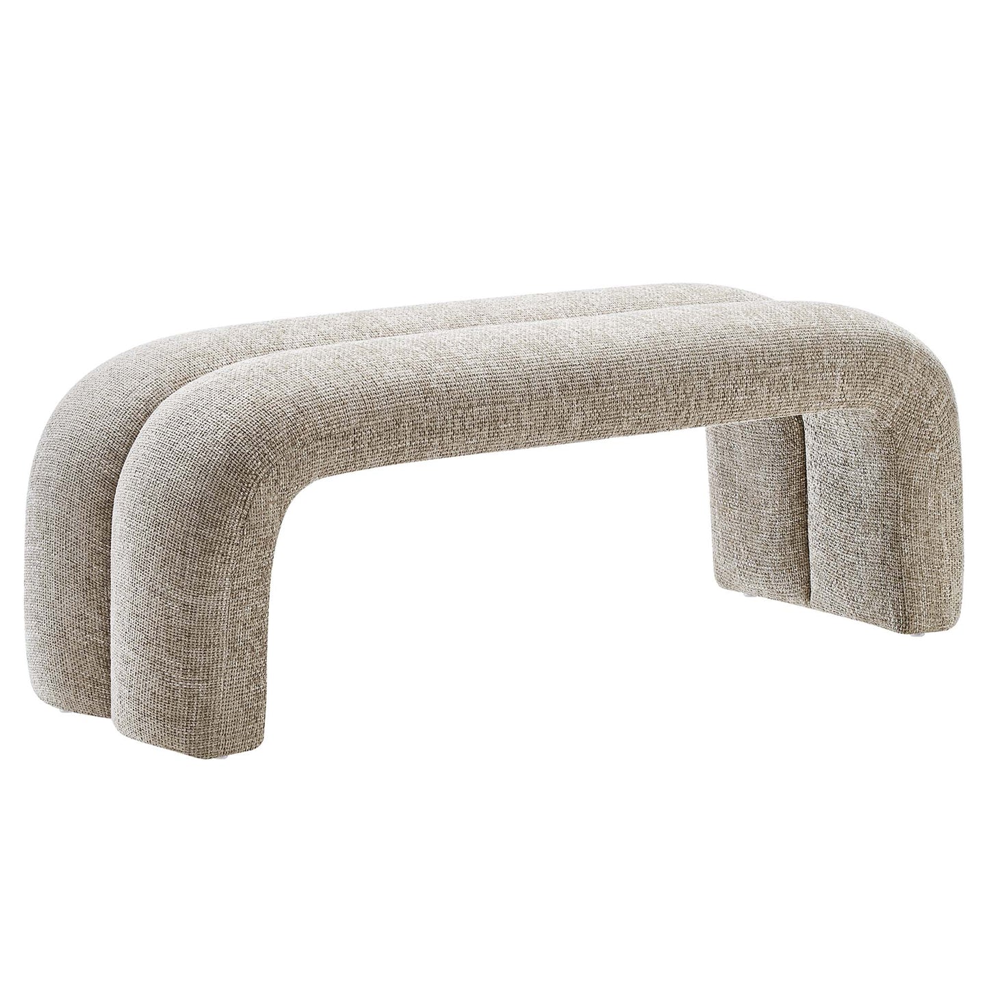 Dax 50.5" Chenille Upholstered Accent Bench by Modway EEI-6769-KHA