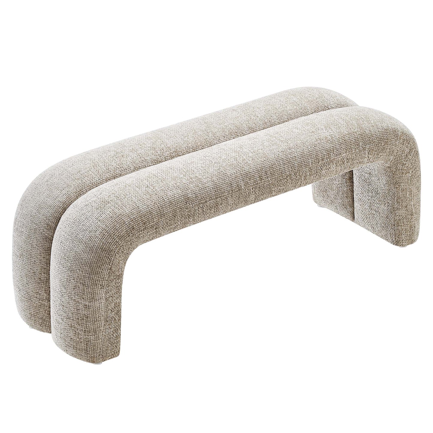 Dax 50.5" Chenille Upholstered Accent Bench by Modway EEI-6769-KHA