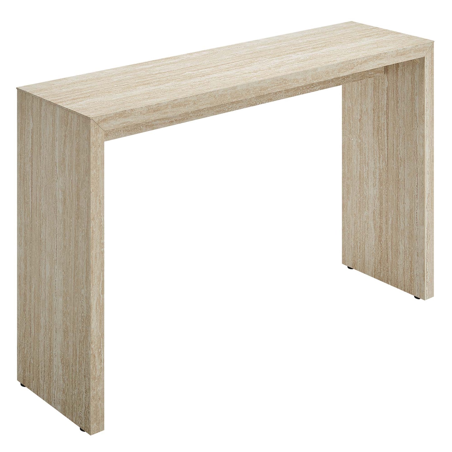 Mirella Faux Travertine Console Table by Modway EEI-6771-TRA