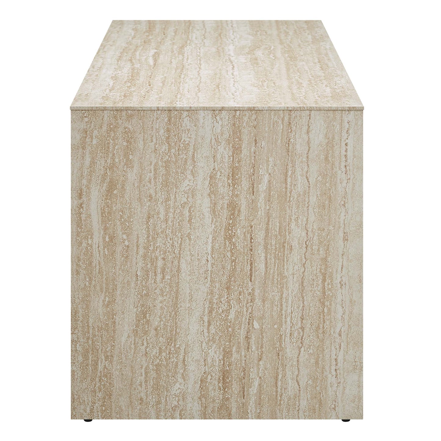 Mirella 62" Faux Travertine Long Bench by Modway EEI-6773-TRA