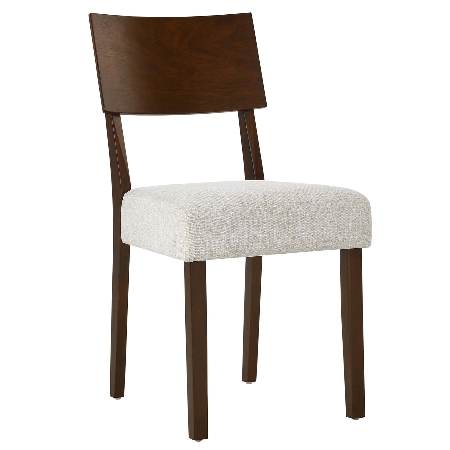 Pax Wood Dining Side Chairs Set of 2 by Modway EEI-6804-WAL-HEI