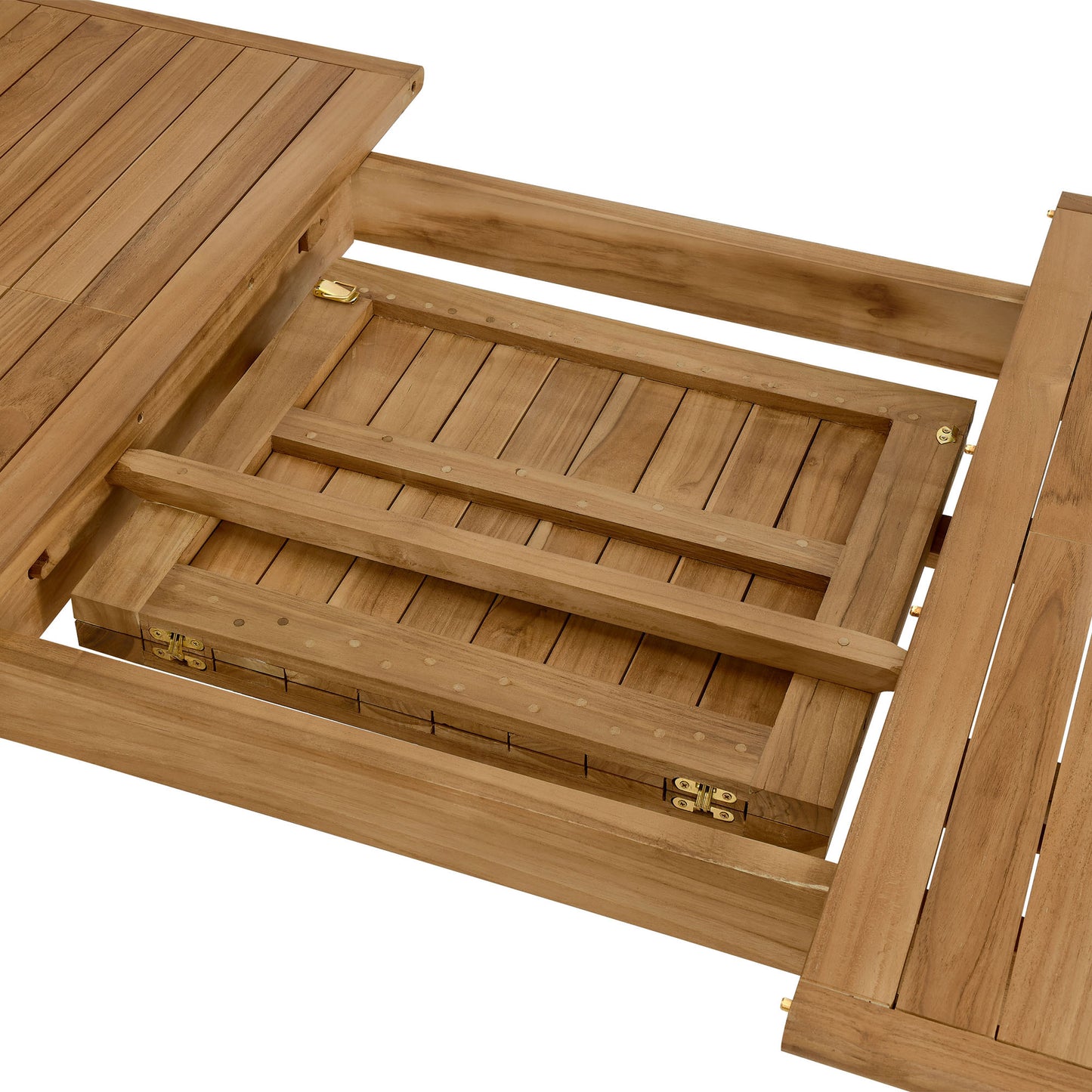 Vienna Outdoor Patio Teak Wood Dining Table by Modway