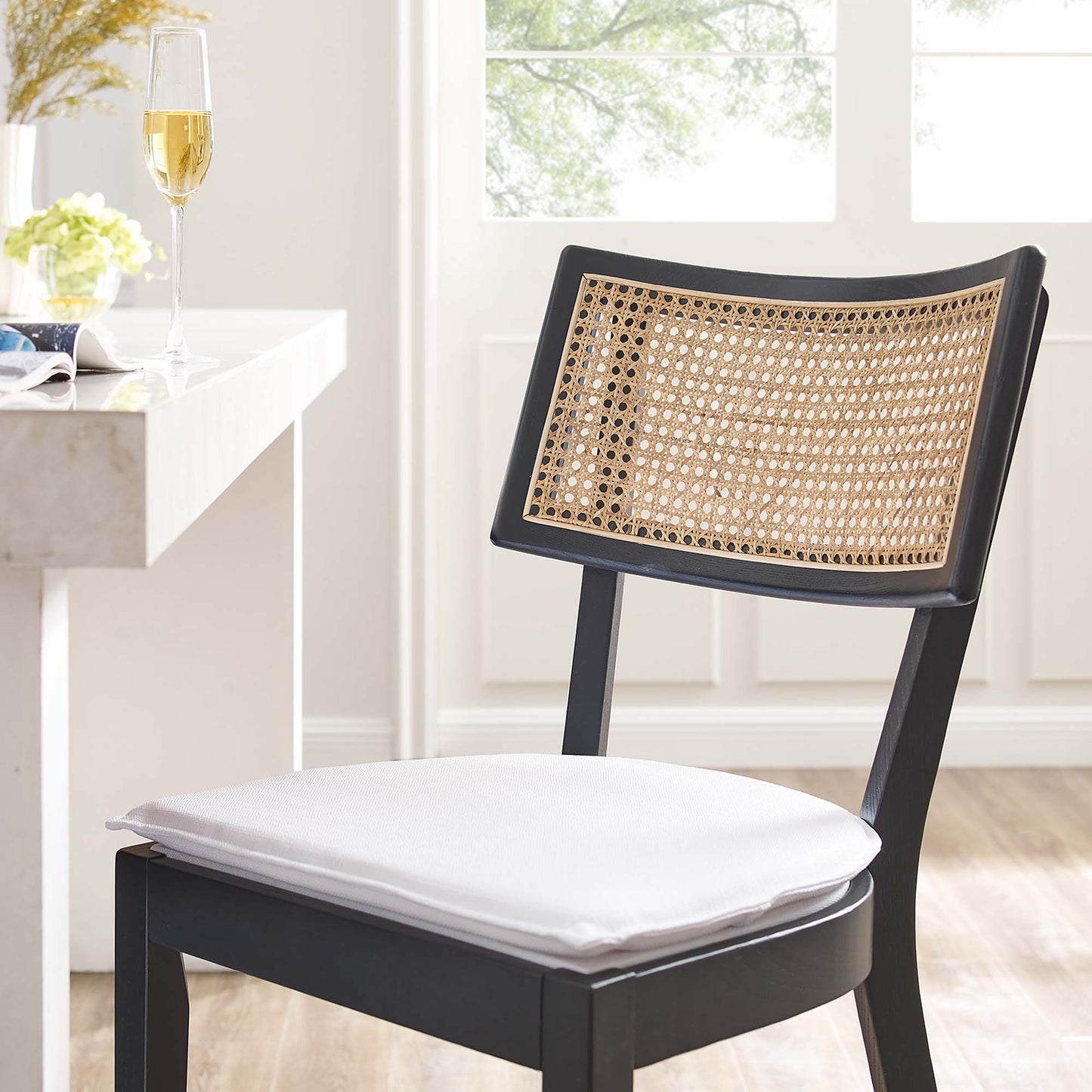 Caledonia Wood Stools Set of 2 by Modway