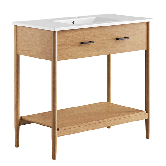 Zaire Bathroom Vanity by Modway - Available in 36" and 48" Sizes with Single and Double Sinks