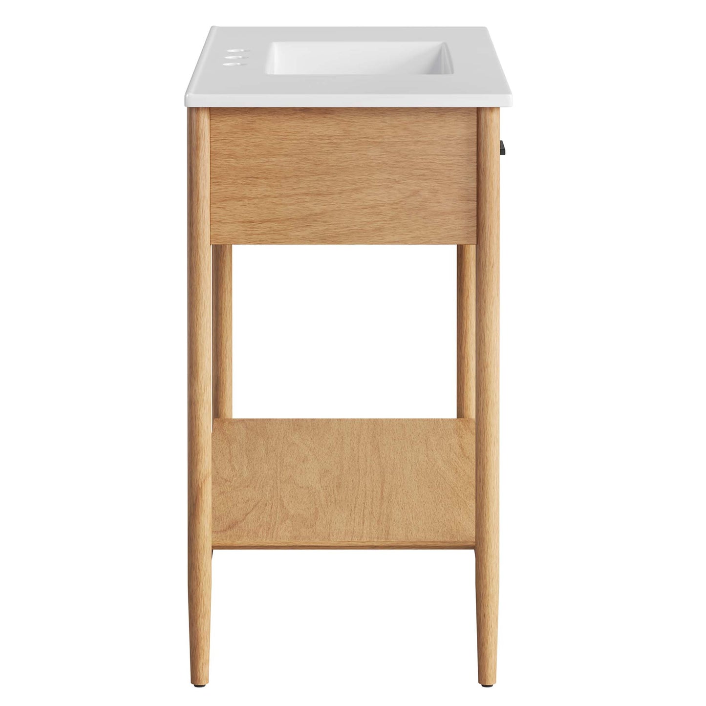 Zaire 36" Bathroom Vanity by Modway EEI-6822-NAT-WHI