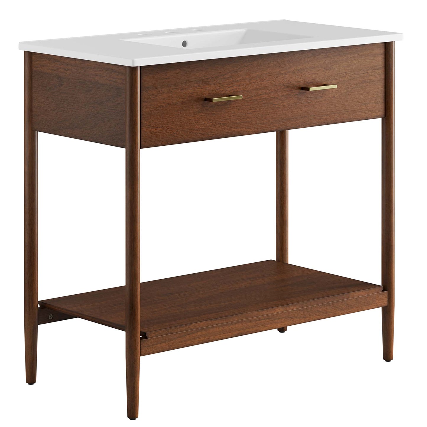 Zaire Bathroom Vanity by Modway - Available in 36" and 48" Sizes with Single and Double Sinks