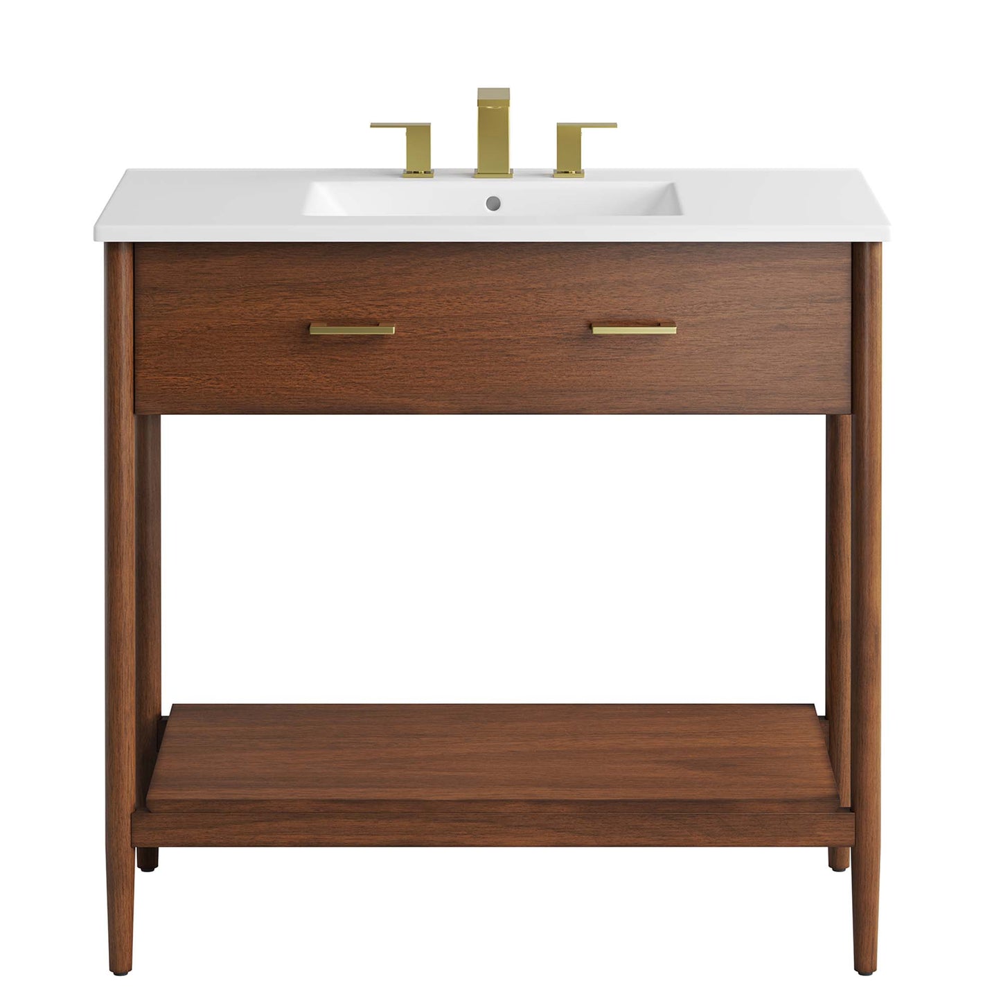 Zaire Bathroom Vanity by Modway - Available in 36" and 48" Sizes with Single and Double Sinks