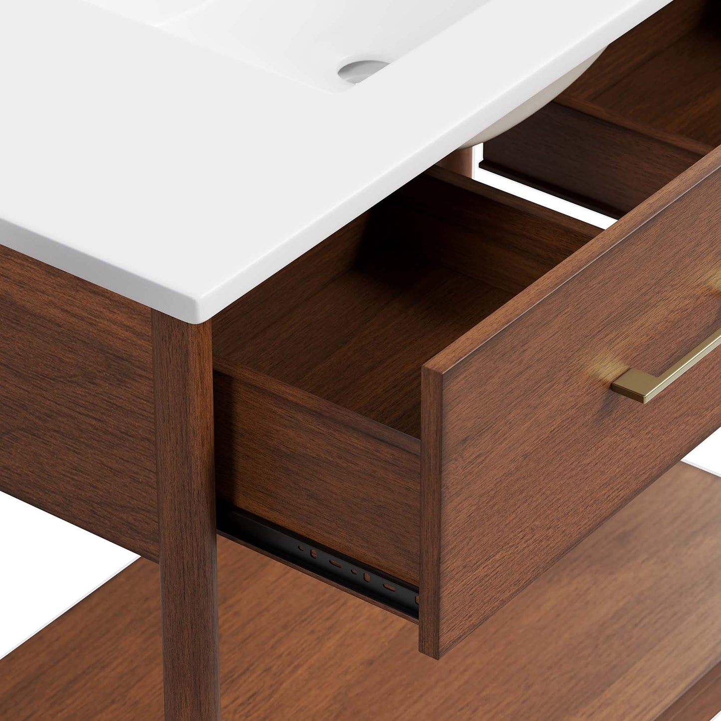 Zaire Bathroom Vanity by Modway - Available in 36" and 48" Sizes with Single and Double Sinks