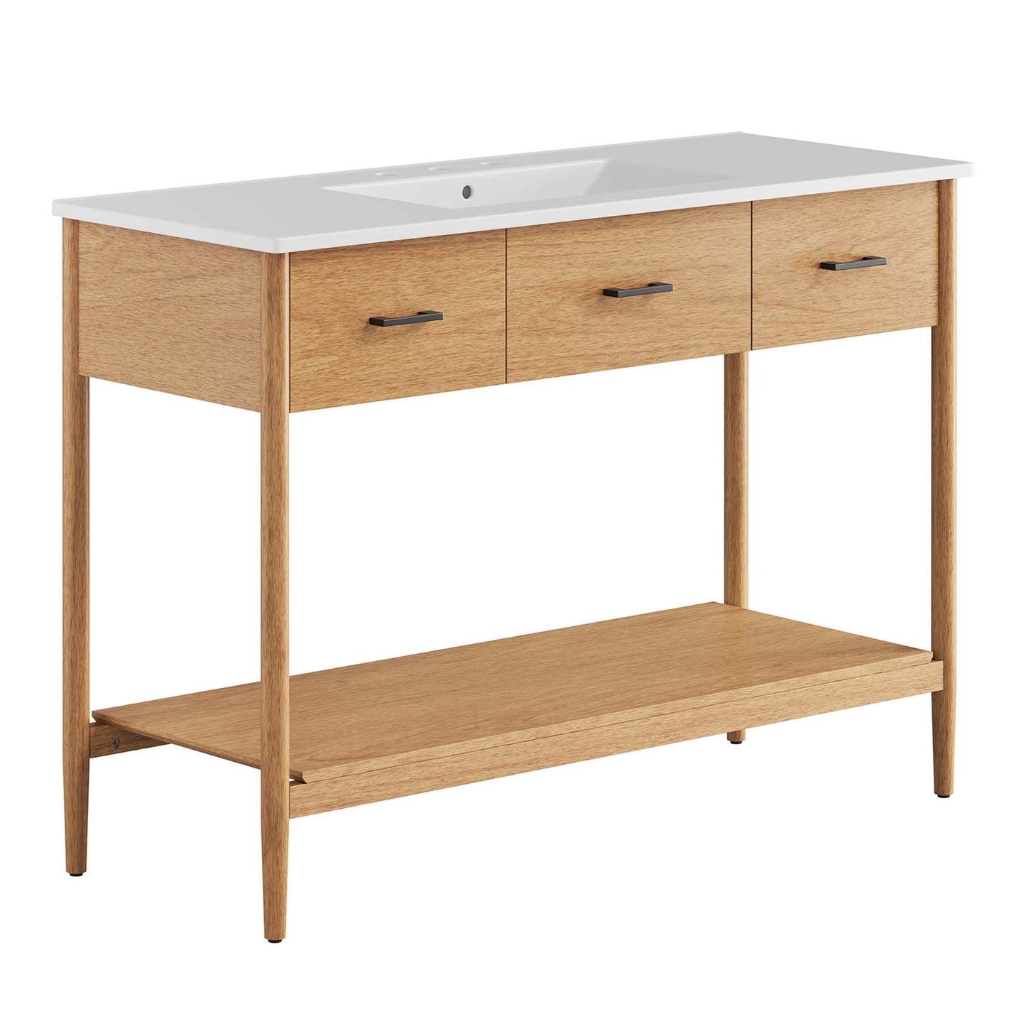 Zaire Bathroom Vanity by Modway - Available in 36" and 48" Sizes with Single and Double Sinks