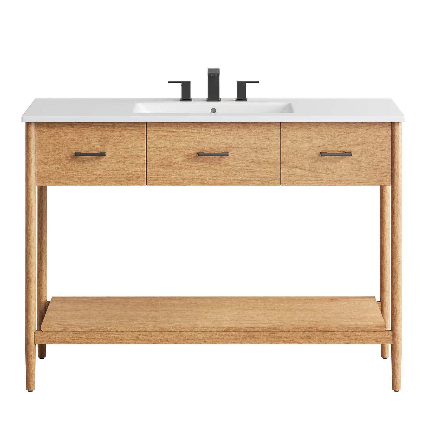 Zaire Bathroom Vanity by Modway - Available in 36" and 48" Sizes with Single and Double Sinks