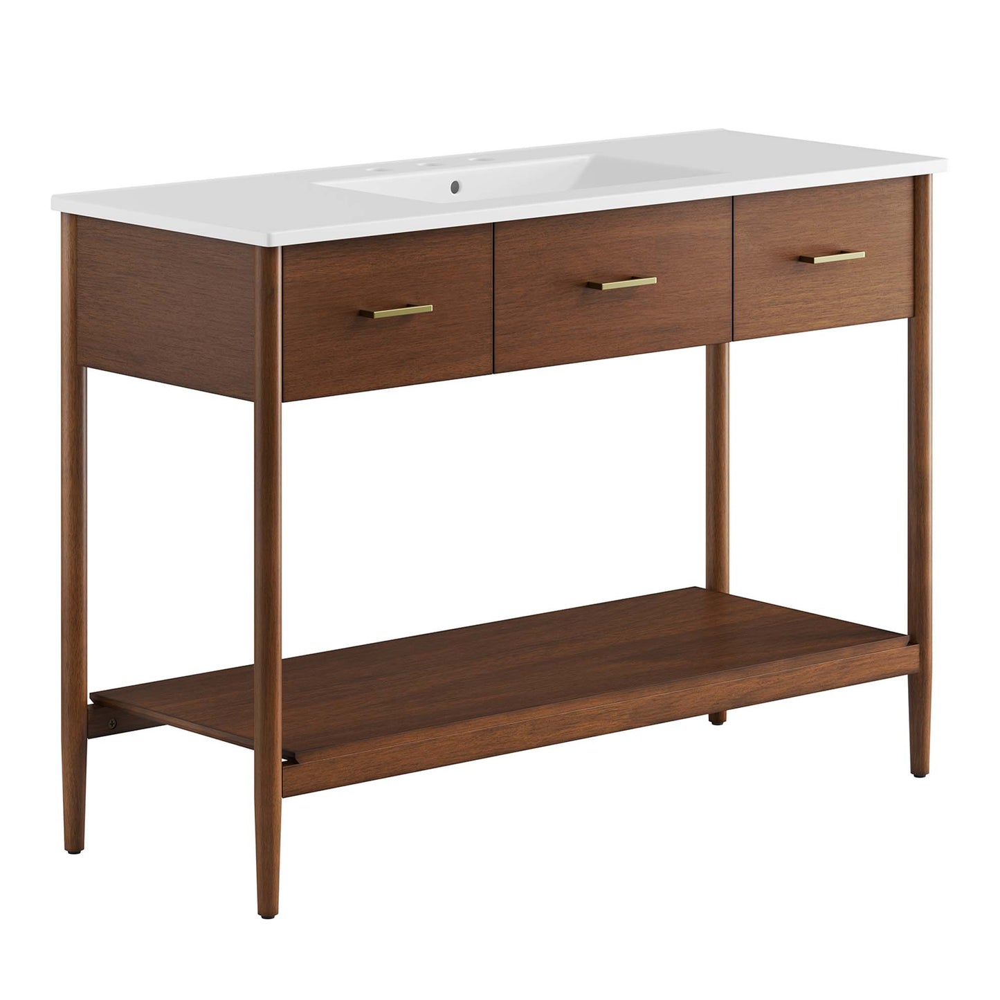 Zaire Bathroom Vanity by Modway - Available in 36" and 48" Sizes with Single and Double Sinks