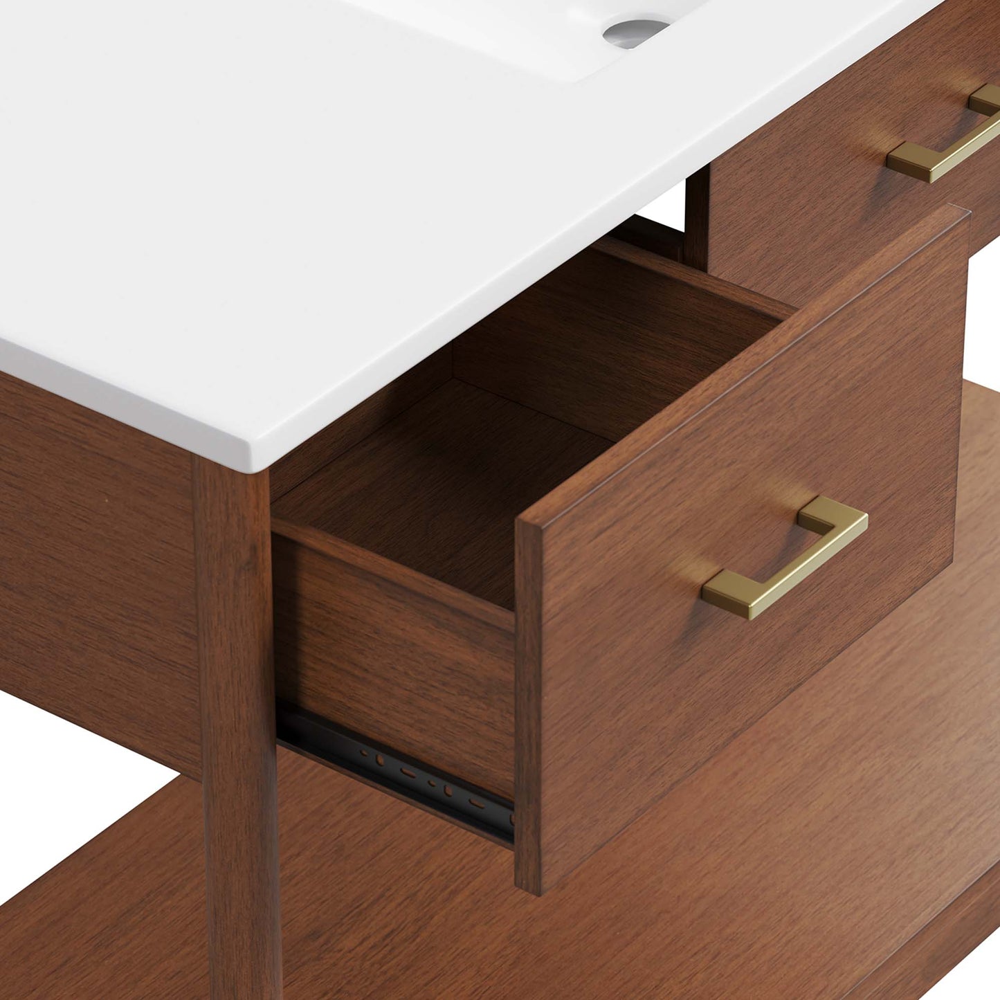 Zaire Bathroom Vanity by Modway - Available in 36" and 48" Sizes with Single and Double Sinks