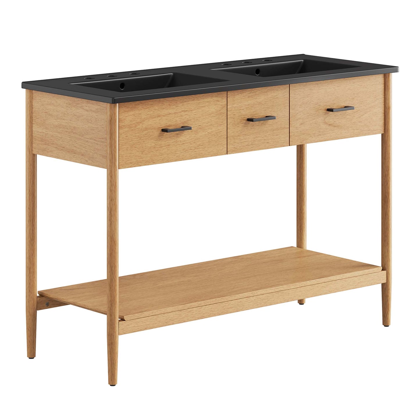 Zaire Bathroom Vanity by Modway - Available in 36" and 48" Sizes with Single and Double Sinks