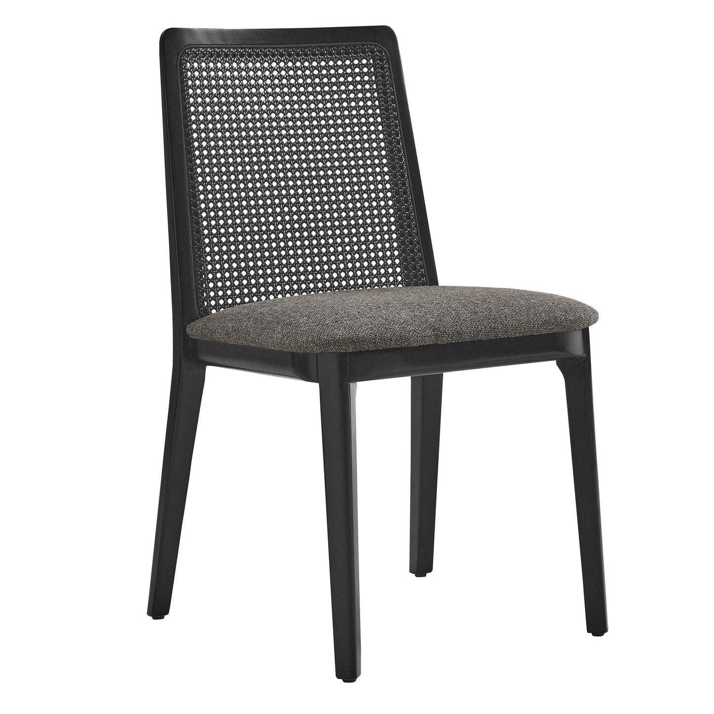 Monarch Wood and Rattan Dining Side Chair by Modway EEI-6843
