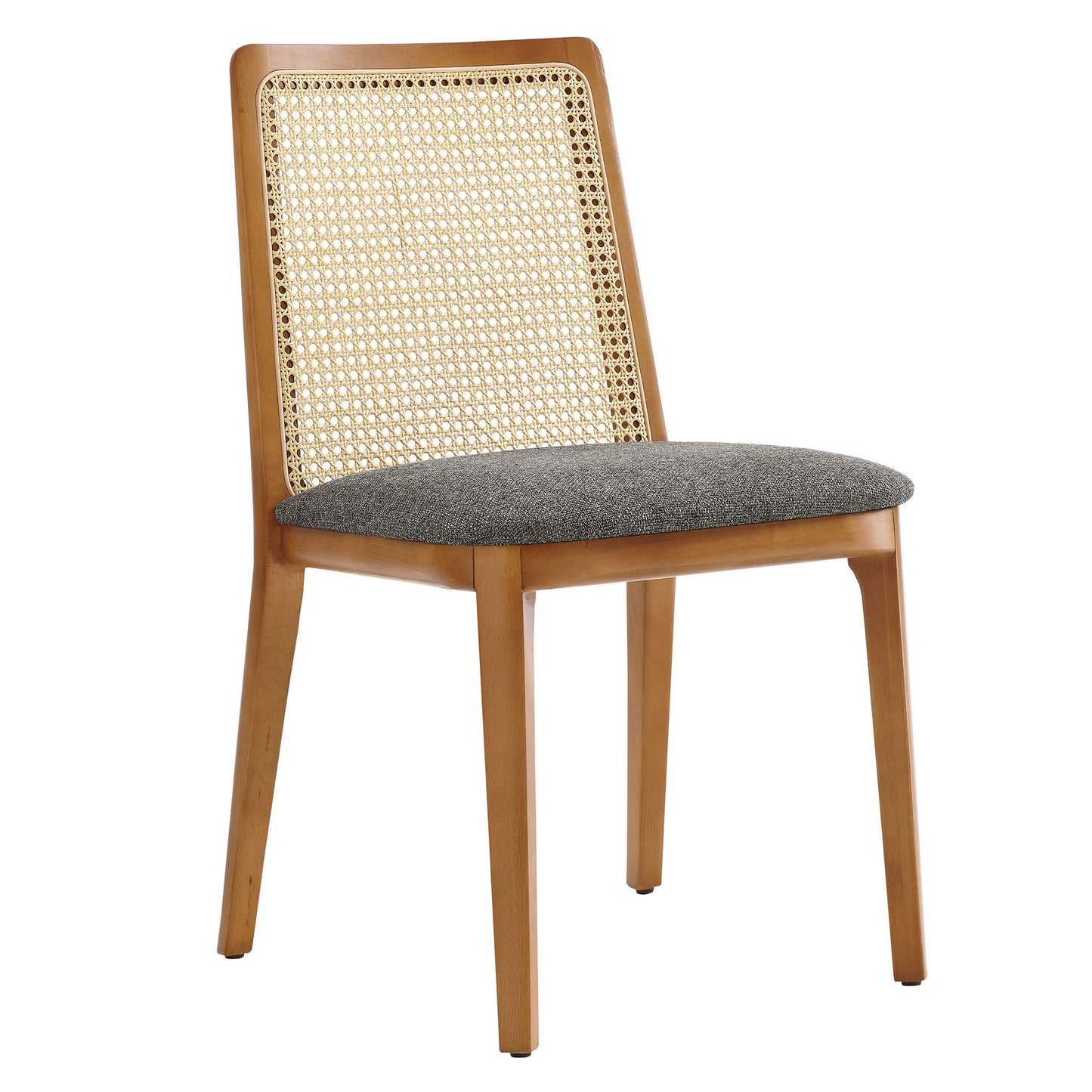 Monarch Wood and Rattan Dining Side Chair by Modway EEI-6843