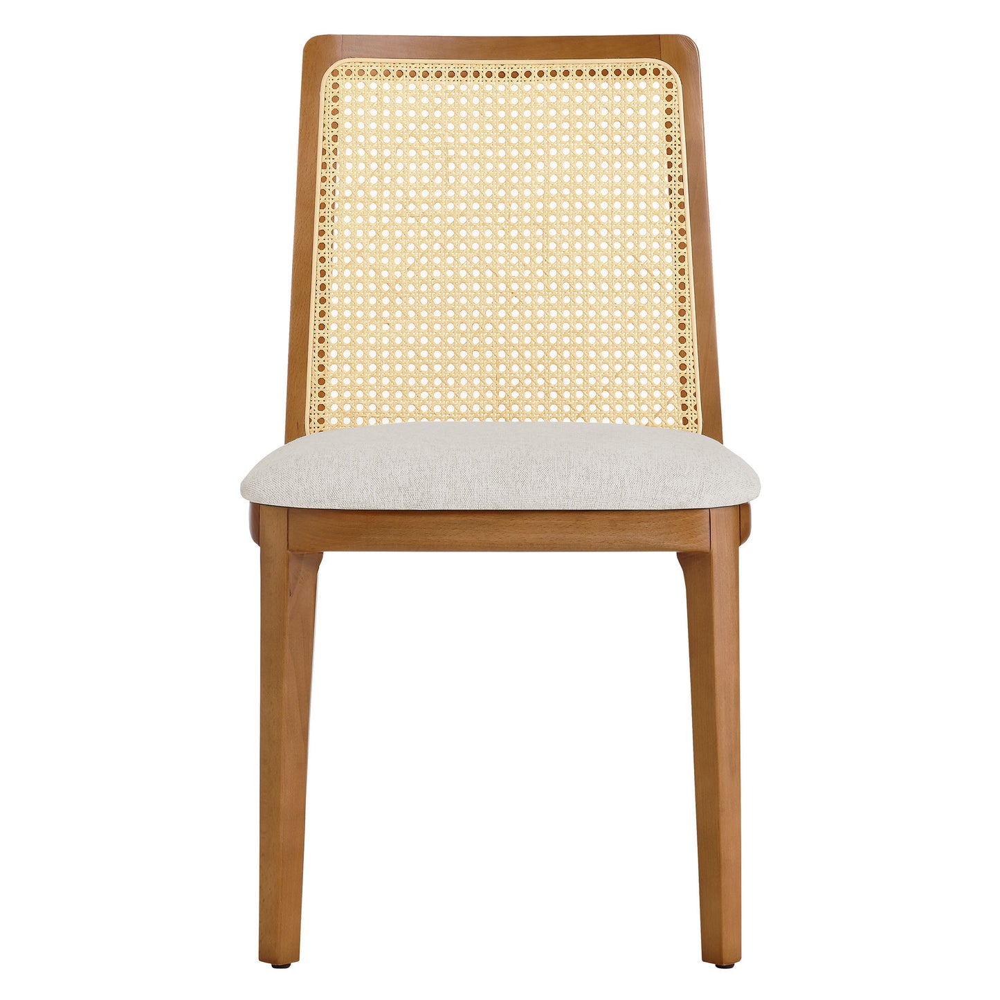 Monarch Wood and Rattan Dining Side Chair by Modway EEI-6843