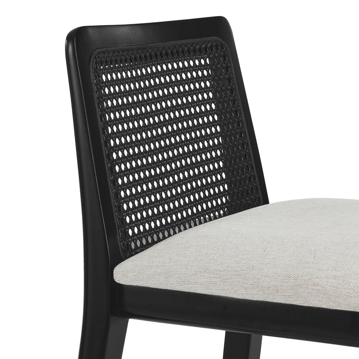 Monarch Wood and Rattan Bar and Counter Stool by Modway