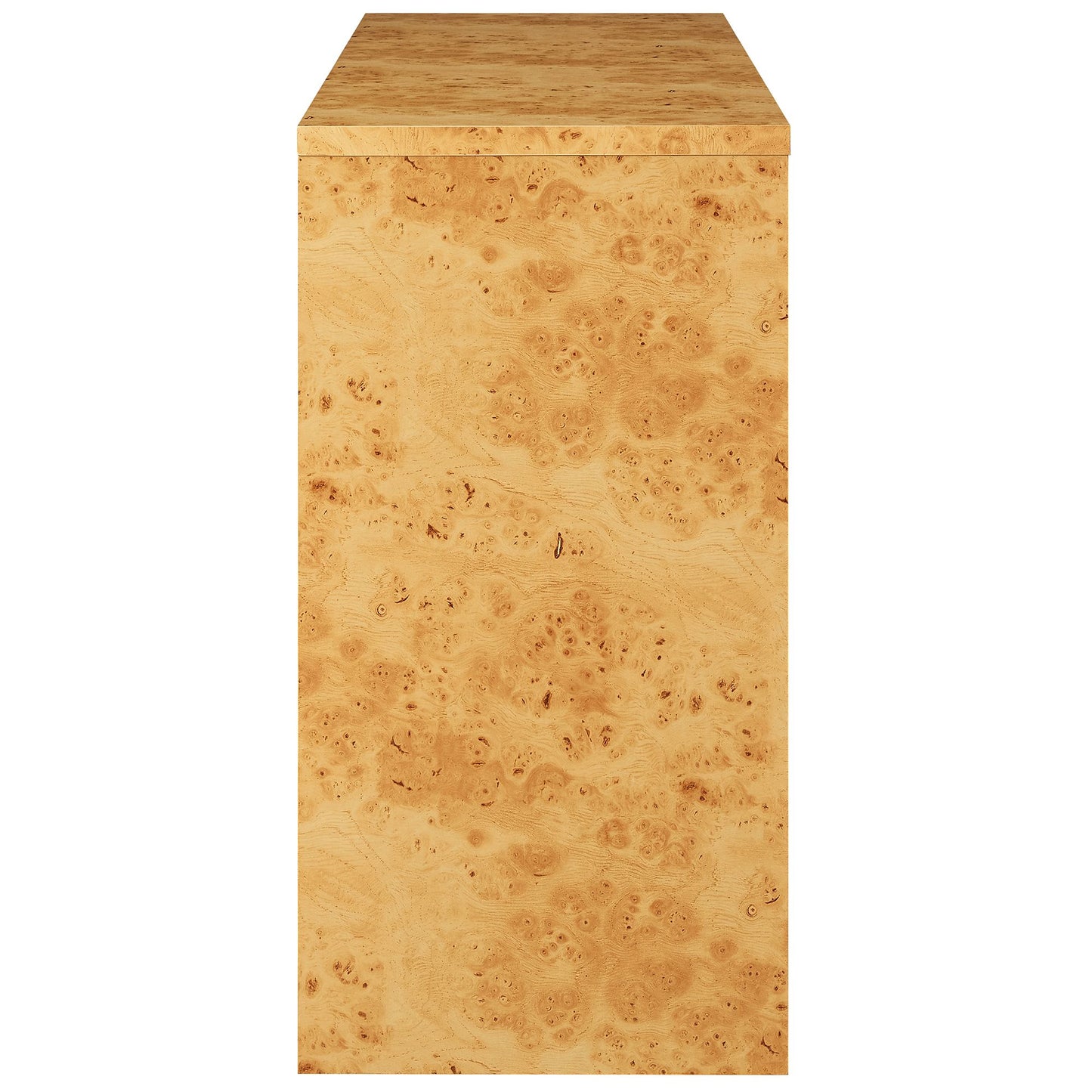 Hudson 2-Drawer Burl Wood Console Table by Modway EEI-6857-BUR