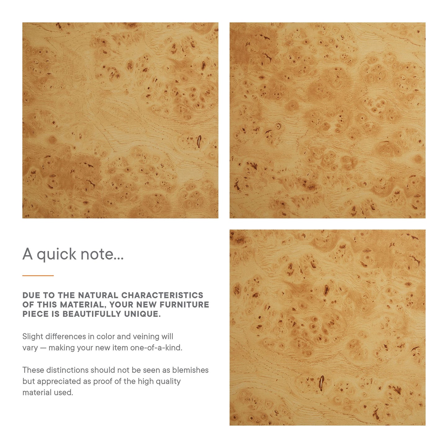 Hudson 60" Burl Wood Sideboard by Modway EEI-6860-BUR