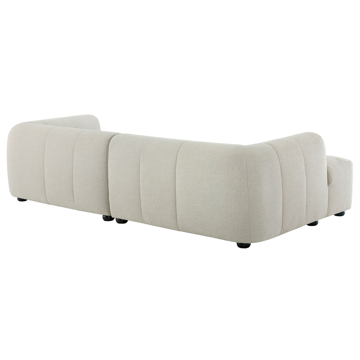 Liana Upholstered Fabric Modular Sofa with Chaise by Modway