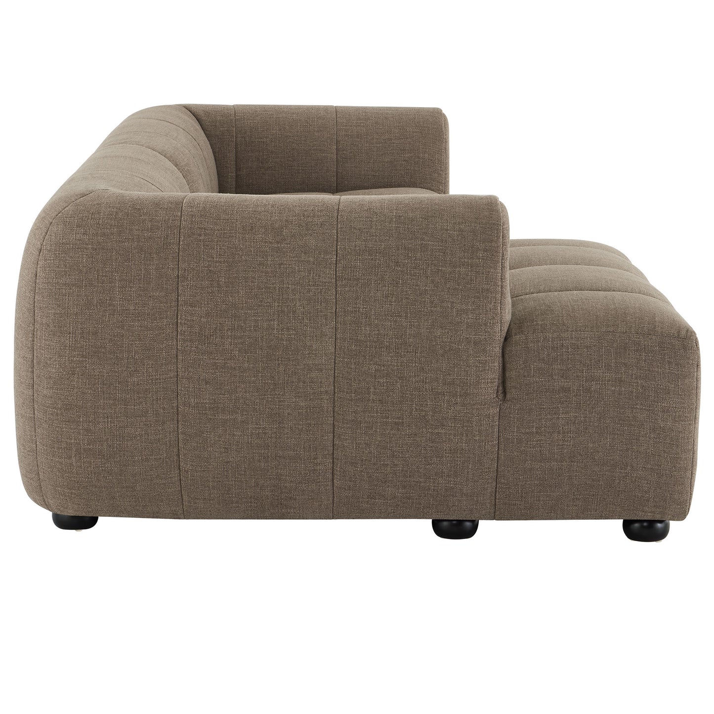 Liana Upholstered Fabric Modular Sofa with Chaise by Modway