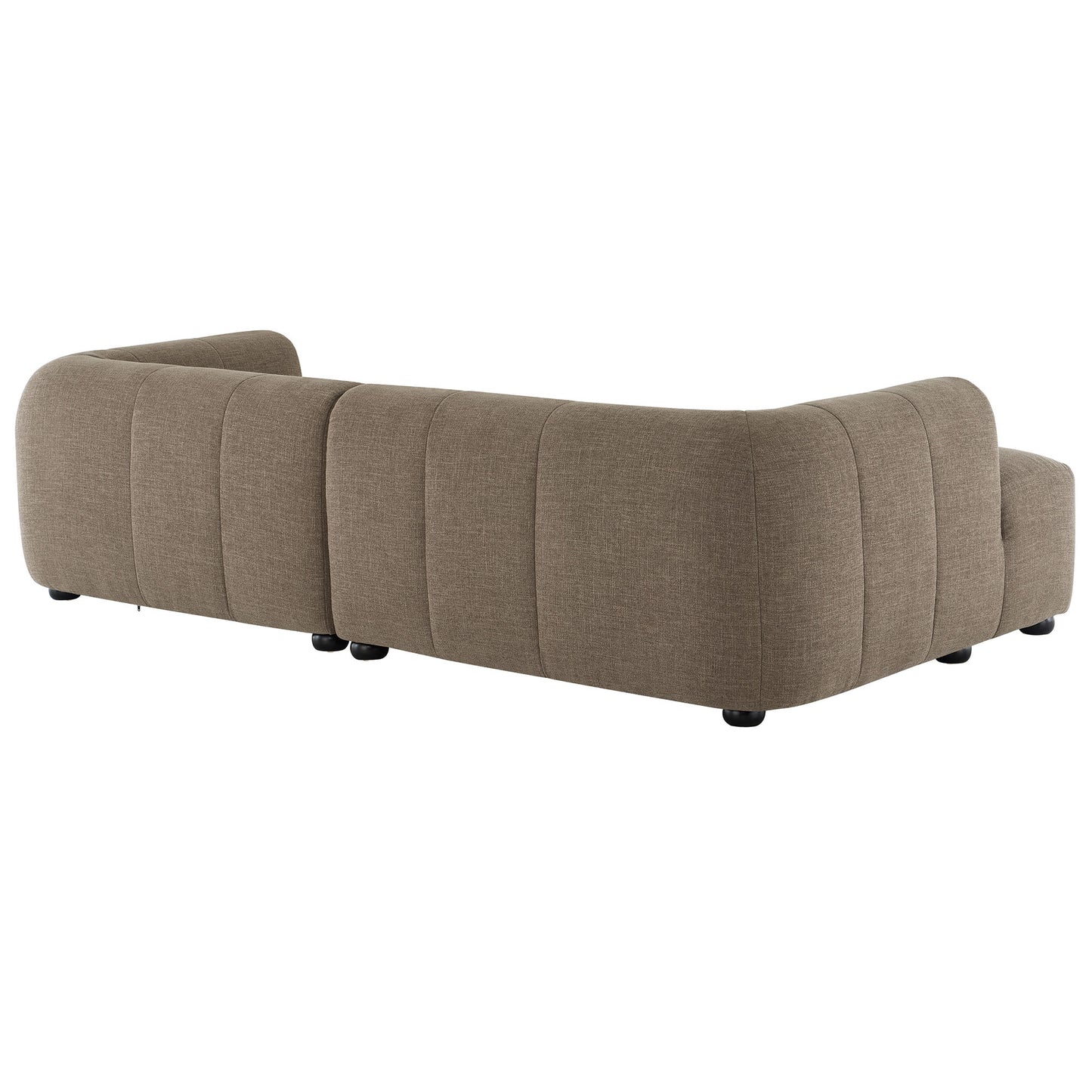 Liana Upholstered Fabric Modular Sofa with Chaise by Modway