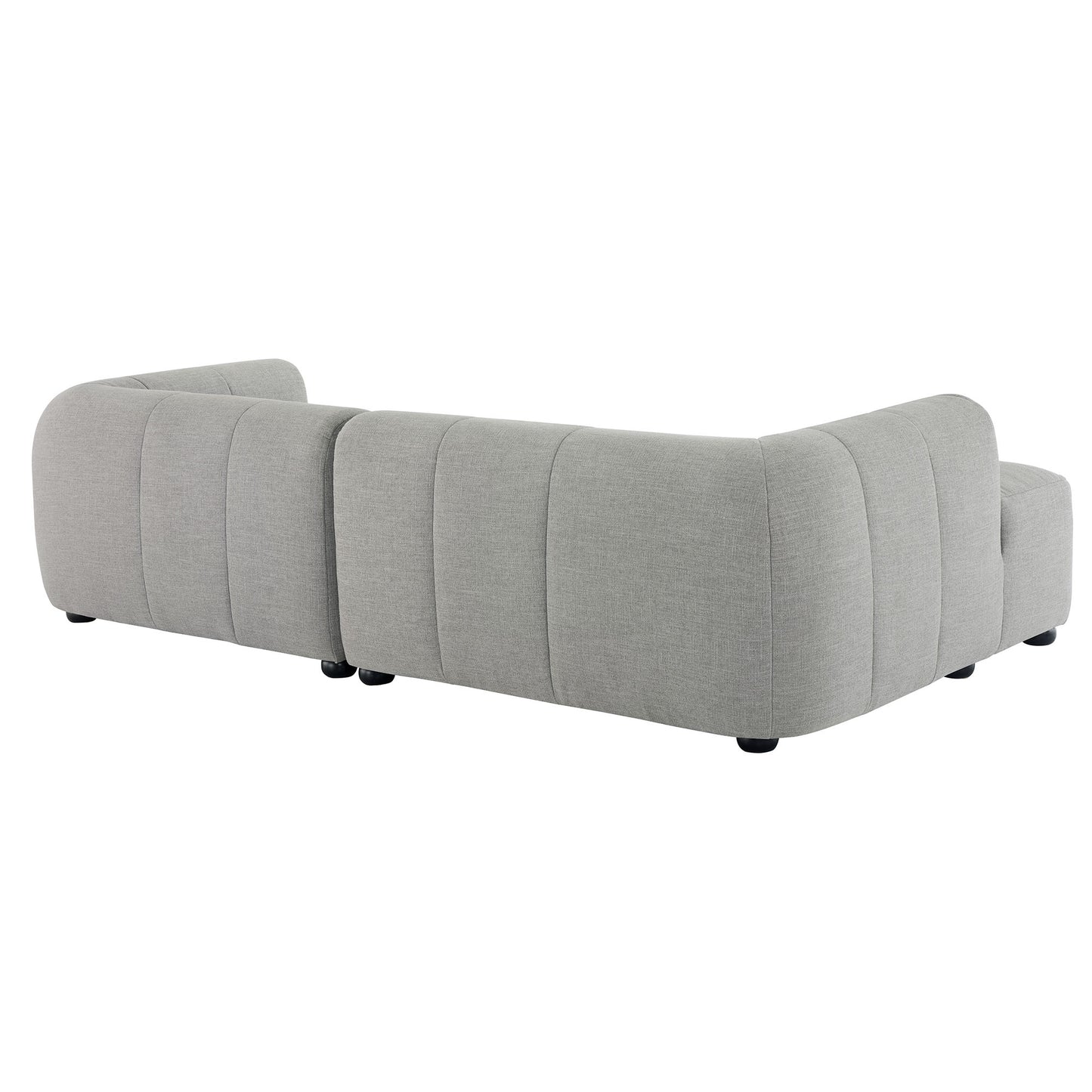 Liana Upholstered Fabric Modular Sofa with Chaise by Modway