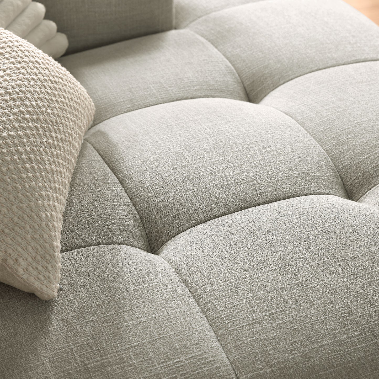 Liana Upholstered Fabric Modular Sofa with Chaise by Modway