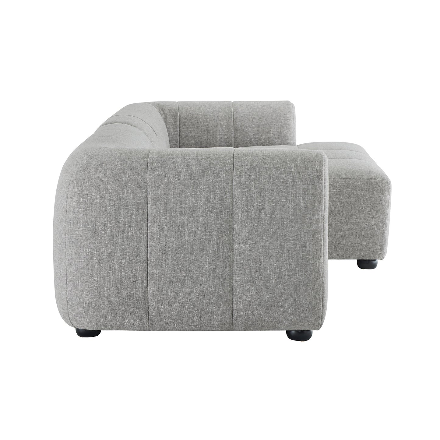Liana Upholstered Fabric Modular Sofa with Chaise by Modway
