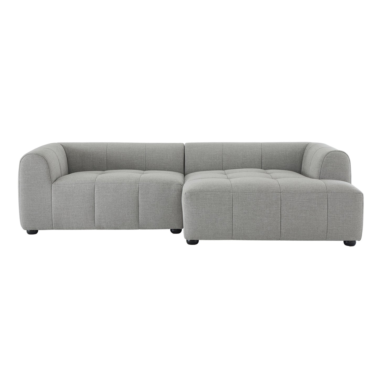 Liana Upholstered Fabric Modular Sofa with Chaise by Modway