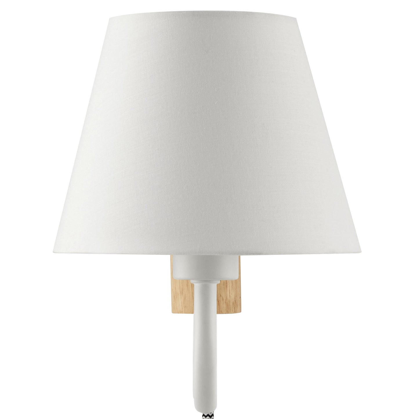 Sunlit Squiggle Arm Wall Sconce by Modway EEI-6881-NAT-WHI